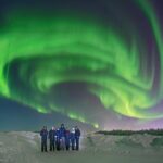 Russia with Northern Lights